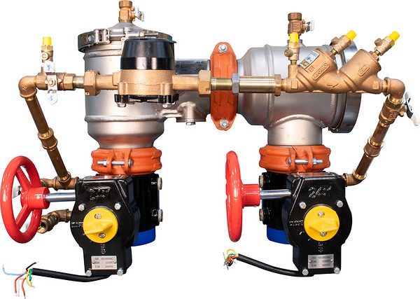 APOLLO 6" 4NALF-60C-C/E9 "N" PATTERN DCDA WITH GROOVED BUTTERFLY VALVES