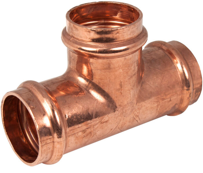 PF 1TEE COPPER PRESS FITTING 1" TEE