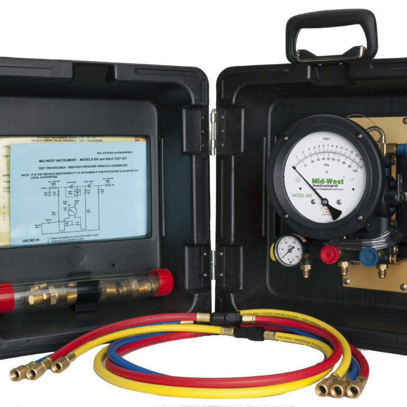 MIDWEST 845-3 BACKFLOW TEST KIT
