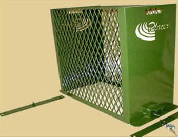 PLACER WATERWORKS 14"W X 49"L X 27"H EXTRA LARGE LIFT-OFF ENCLOSURE WITH LOCKING BRACKETS ON BOTH ENDS