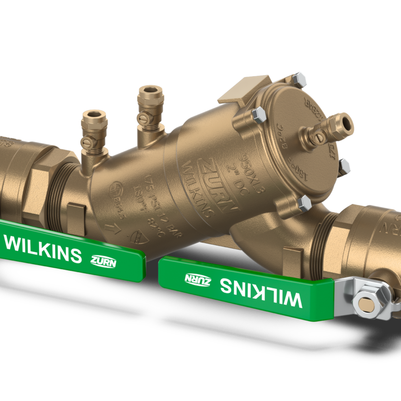 WILKINS 2" 950XL3 DOUBLE CHECK ASSEMBLY (LEAD FREE)