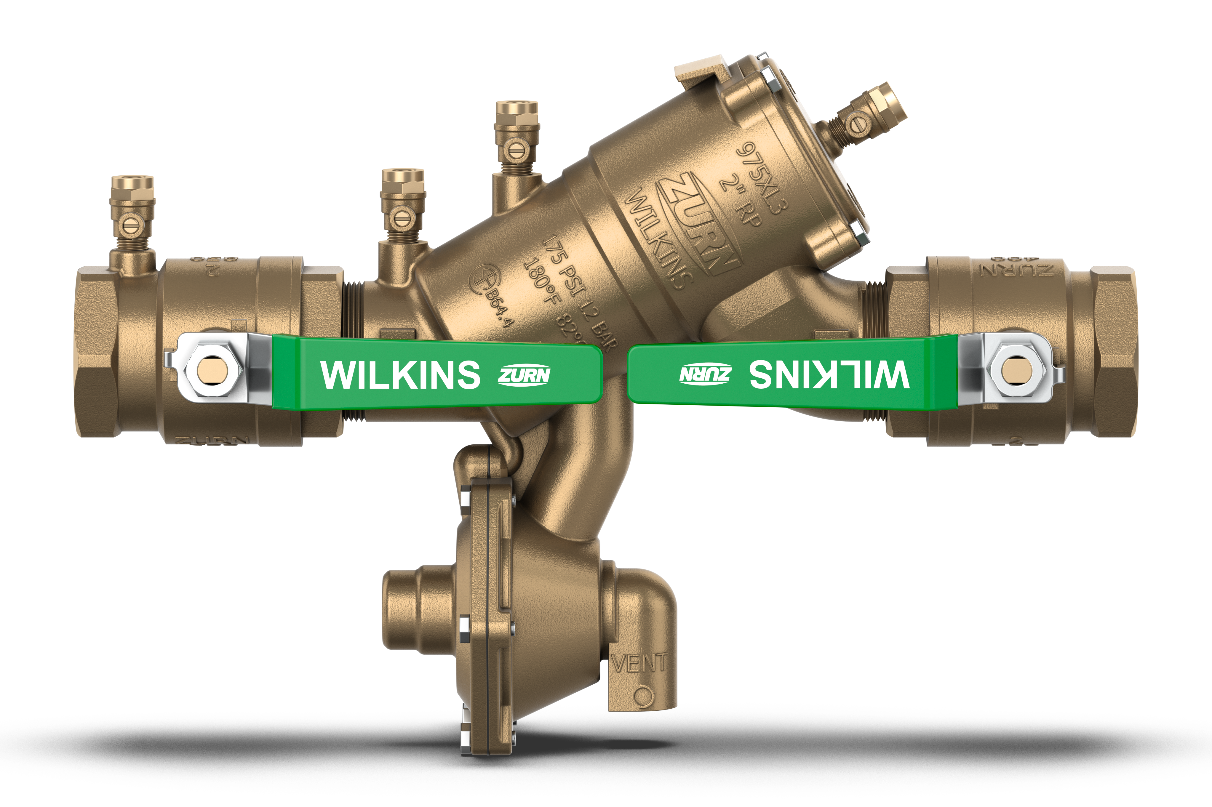 WILKINS 1 1/4" 975XL3 RP BACKFLOW ASSEMBLY (LEAD FREE) - Image 2