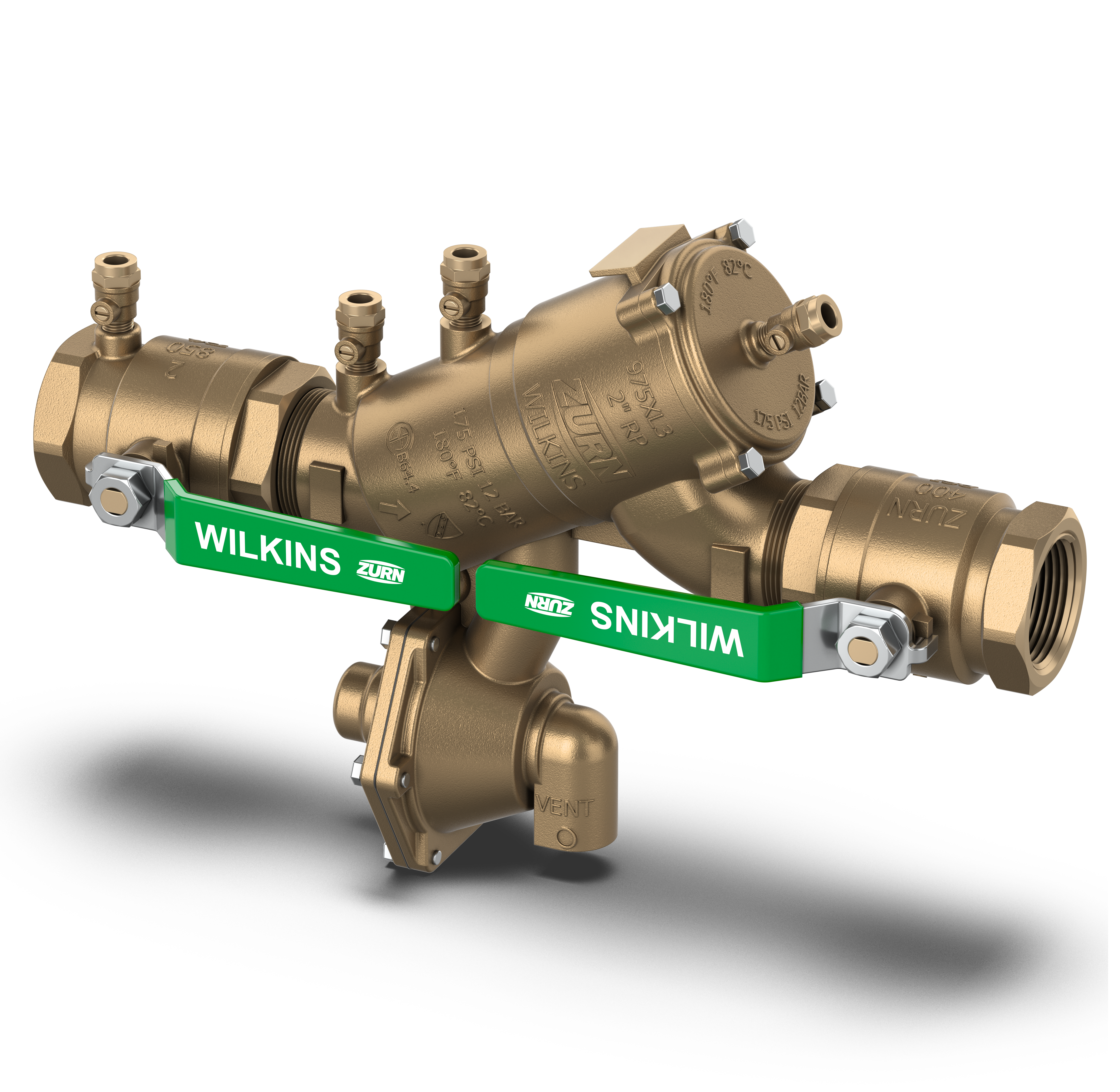 WILKINS 1 1/4" 975XL3 RP BACKFLOW ASSEMBLY (LEAD FREE)