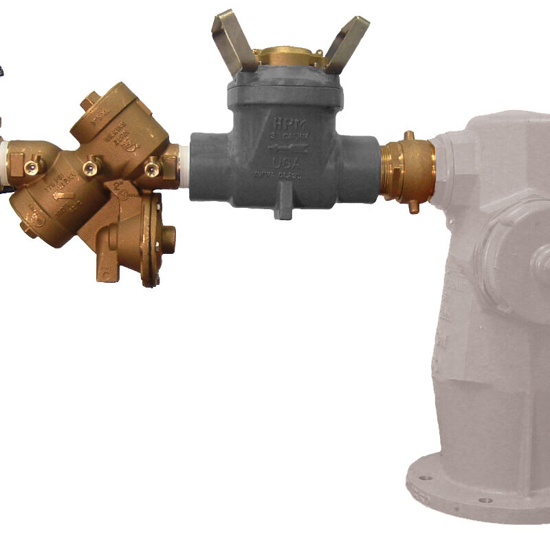 WILKINS 2" 975XLHBM HYDRANT BACKFLOW METER