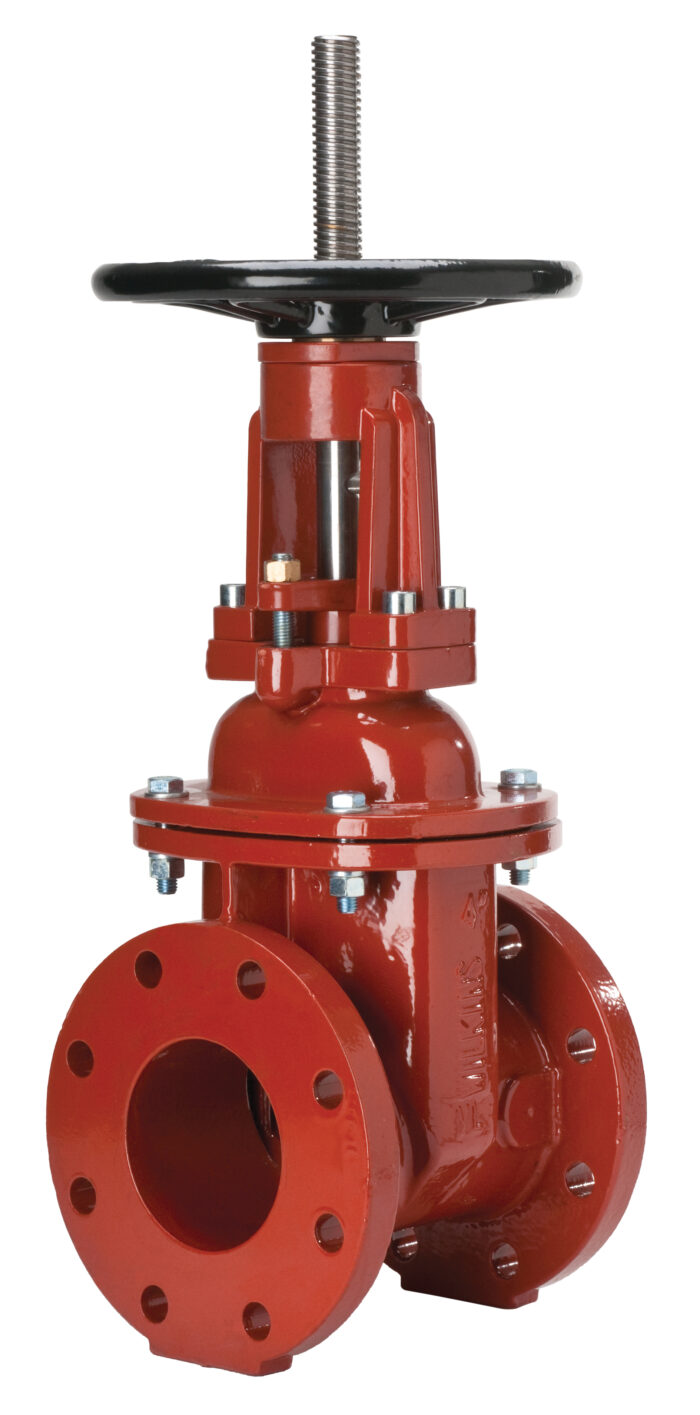 WILKINS 48-OSY - 10" GROOVE X FLANGE  GATE VALVE