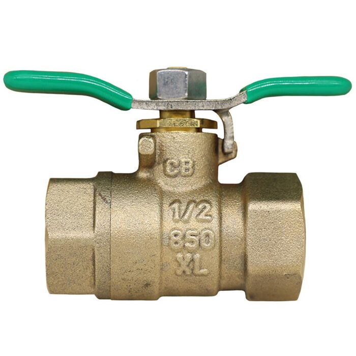 WILKINS 850XL 1/2" BALL VALVE NON-TAPPED (LEAD FREE)
