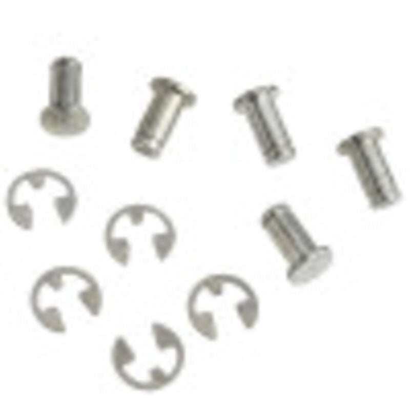 AMES 7018127 - GROOVED CLEVIS PIN AND" E" CLIP KIT (5 EA.) FOR #1 OR #2 CHECK MODULES 6" - 8" COLT SERIES / 4" - 6" MAXIM SERIES