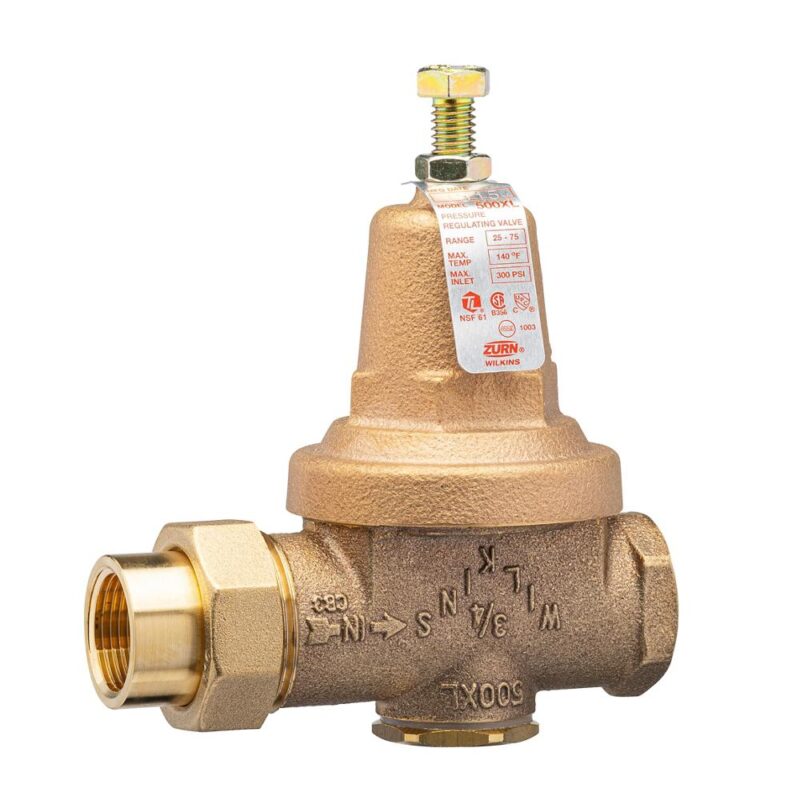 WILKINS 3/4" 500XL PRESSURE REDUCING VALVE (LEAD FREE)
