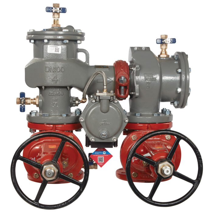 FEBCO 6" LF880V-FS-OSY N-PATTERN RP BACKFLOW ASSEMBLY WITH OS&Y GATE VALVES, FLOOD SENSOR (LEAD FREE)
