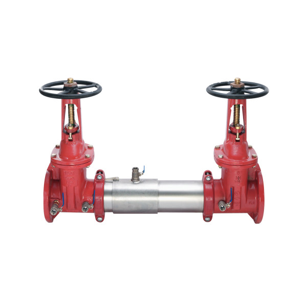 AMES 10" C200 DC BACKFLOW ASSEMBLY WITH OS&Y GATE VALVES