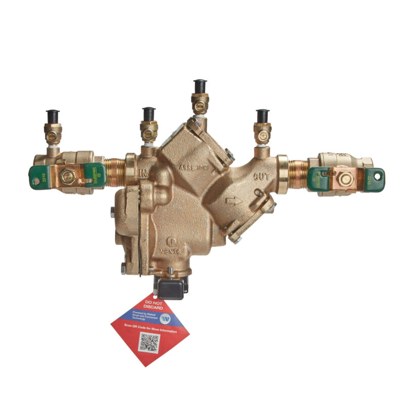 WATTS 1 1/2" LF909 RP BACKFLOW ASSEMBLY (LEAD FREE)