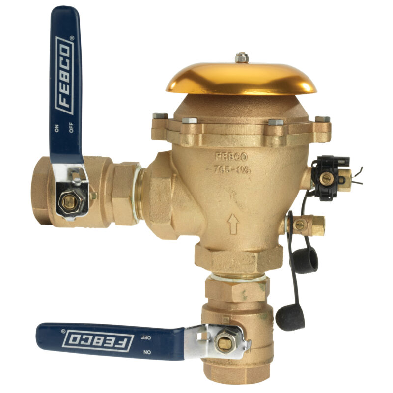 FEBCO 1 1/2" 765 PRESSURE VACUUM BREAKER *CONTAINS LEAD*