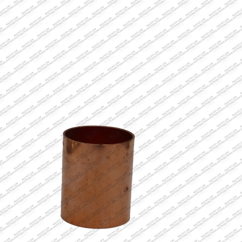 1 1/2" C X C COUPLING LESS STOP COPPER FITTING