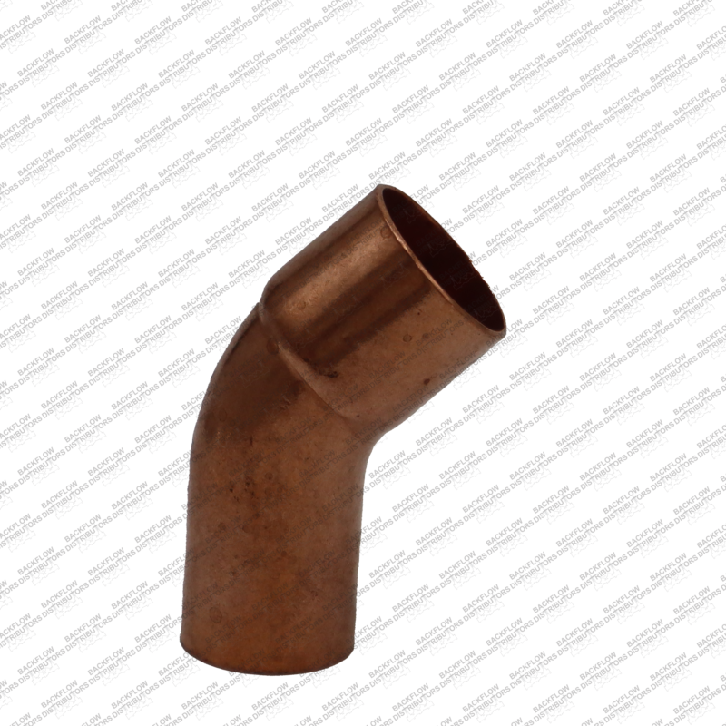 1 1/2" C X FIT STREET 45 ELL COPPER FITTING