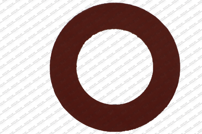2 1/2" RED RUBBER RING GASKET, 150# - 1/8" THICK