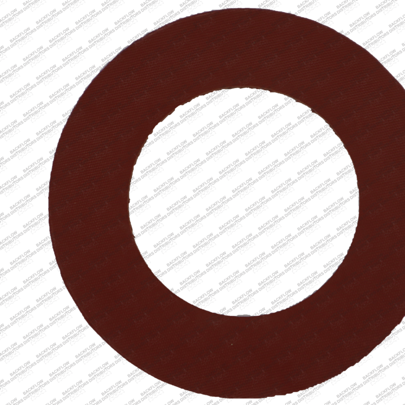 2 1/2" RED RUBBER RING GASKET, 150# - 1/8" THICK