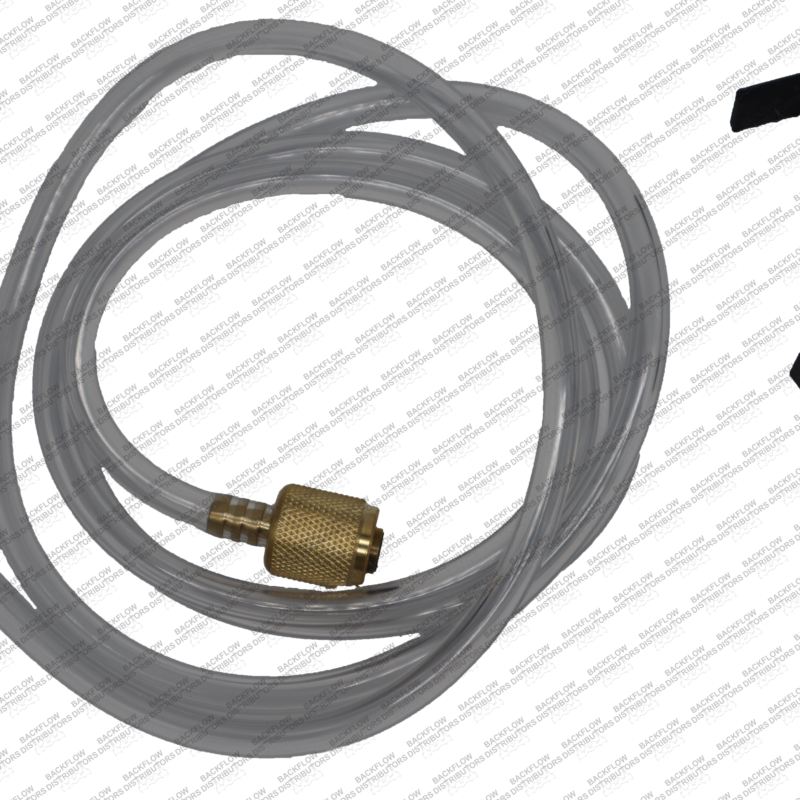 FLEXIBLE SIGHT HOSE WITH CLIP FOR MAKO TEST KIT