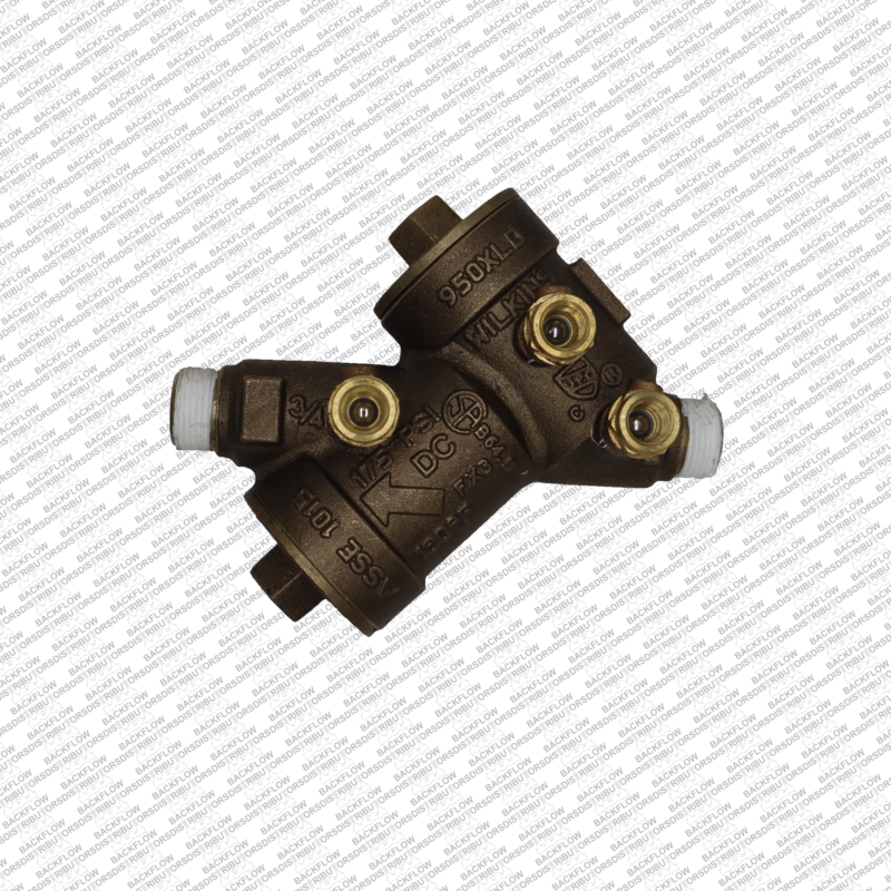 WL 950XLD34 - WILKINS 950XLD 3/4" DC BYPASS BACKFLOW PREVENTION ASSEMBLY LESS BALL VALVES *CONTAINS LEAD*