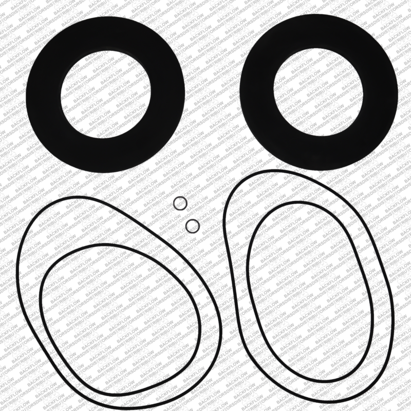 APOLLO / CONBRACO 40-00G-04 - #1 & #2 CHECK REPAIR KIT RUBBER KIT (BOTH CHECK DISCS, CHECK STEM O-RING, CAP O- RING, CHECK SEAT O-RING) FOR 10" 40-100 SERIES DC ASSEMBLIES / 10" 40-200 SERIES RP ASSEMBLIES
