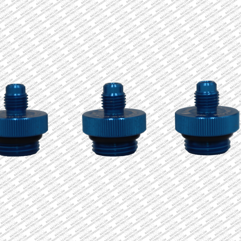 MA QT150A - QT 150A , 1/2" ANODIZED ALUM TEST FITTINGS