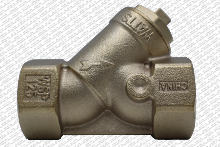 W 777SILF-112" - 1 1/2" BRONZE WYE STRAINER IPS THREADED (LEAD FREE) #0379115