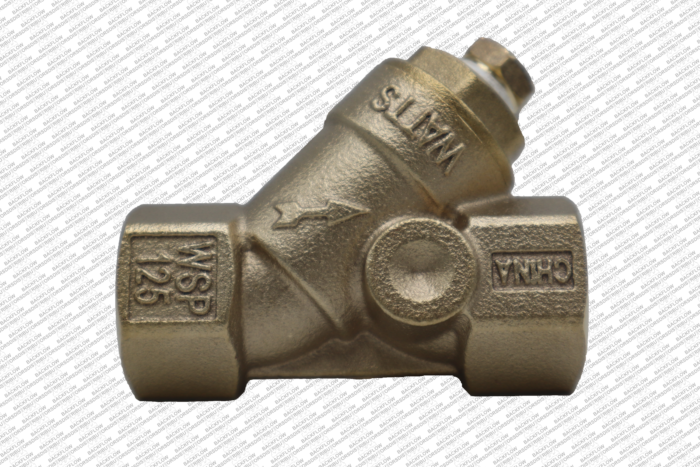 W 777SILF-34" - 3/4" BRONZE WYE STRAINER IPS THREADED (LEAD FREE) #0379112